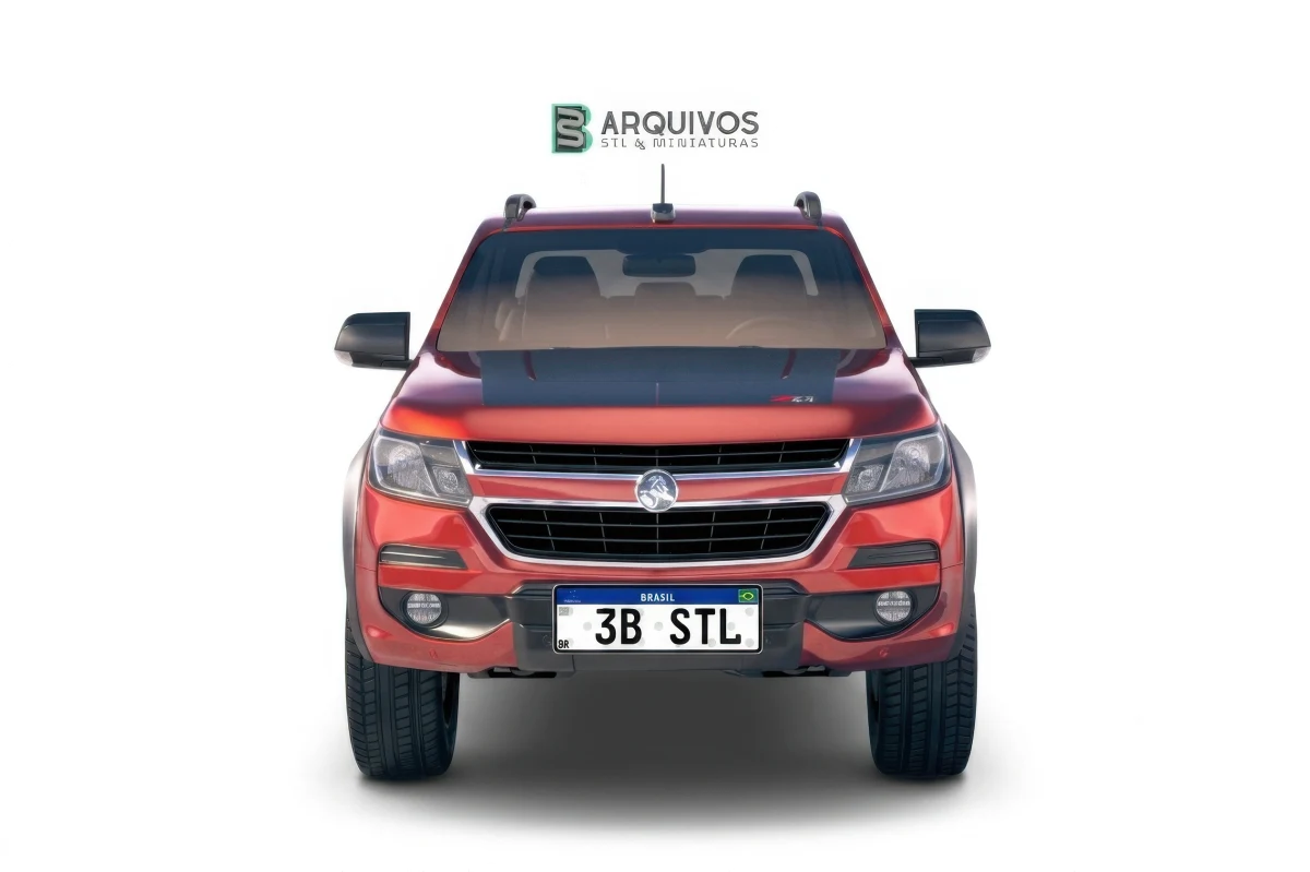 Modelo 3D STL - Holden Colorado DoubleCab 2020 — foto 2